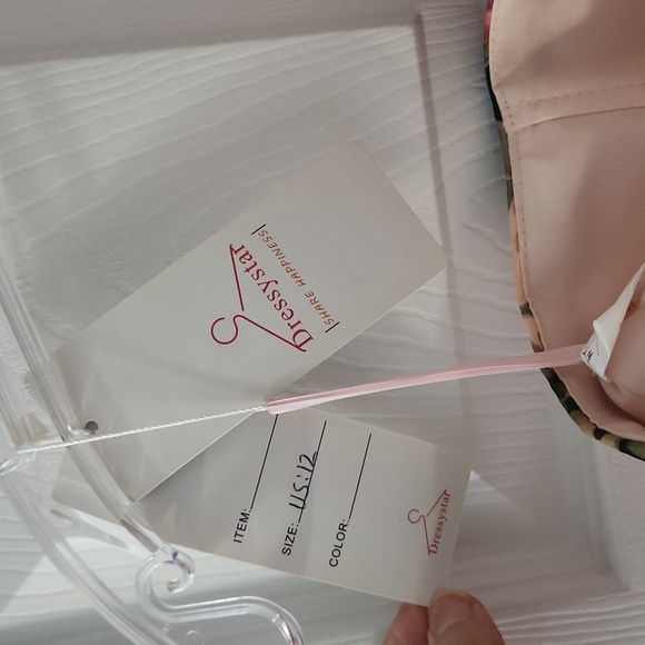 Floral One-Shoulder Gown - Picture 7 of 12